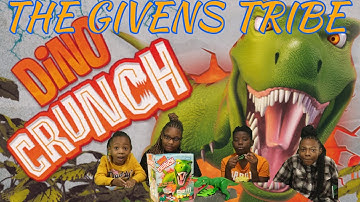 The Givens Tribe Play Dino Crunch!