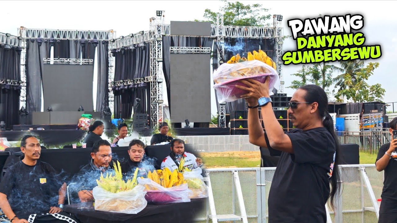 Danyang Sumbersewu Beraksi,,Mendung pun Langsung Pergi..Usai Prosesi,BREWOG Siap Bunyi 