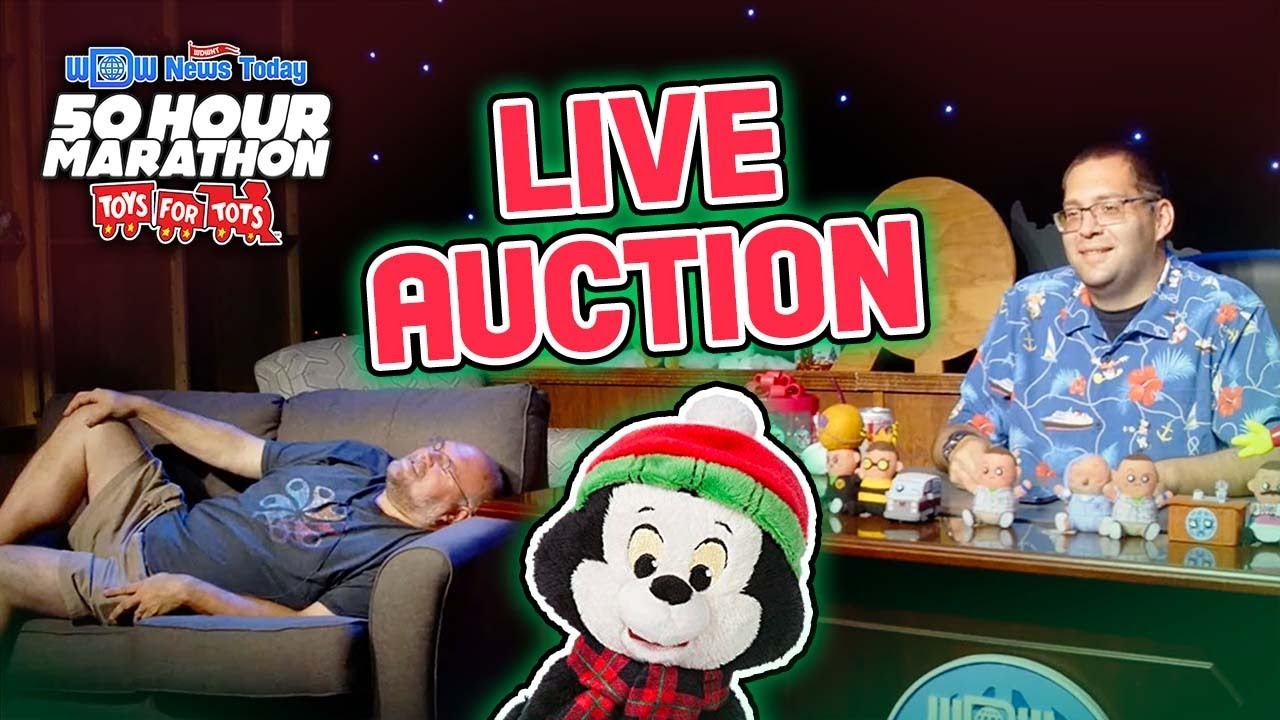 The 2022 WDWNT Toys for Tots Marathon Auction