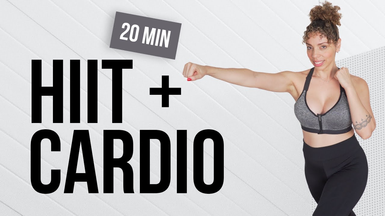 20 MIN INTENSE HIIT + CARDIO Workout (No Equipment, No Talking, Full