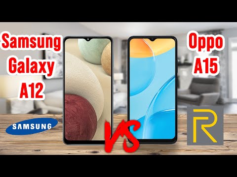 Samsung Galaxy A12 vs Oppo A15 | comparison and review