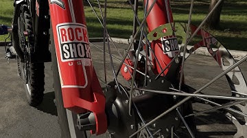 Detailed Bike Blender 3D Model (1999 Specialized FSR Stumpjumper)