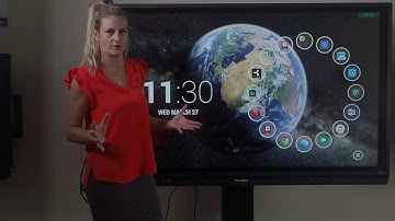 Navigating the Promethean ActivPanel