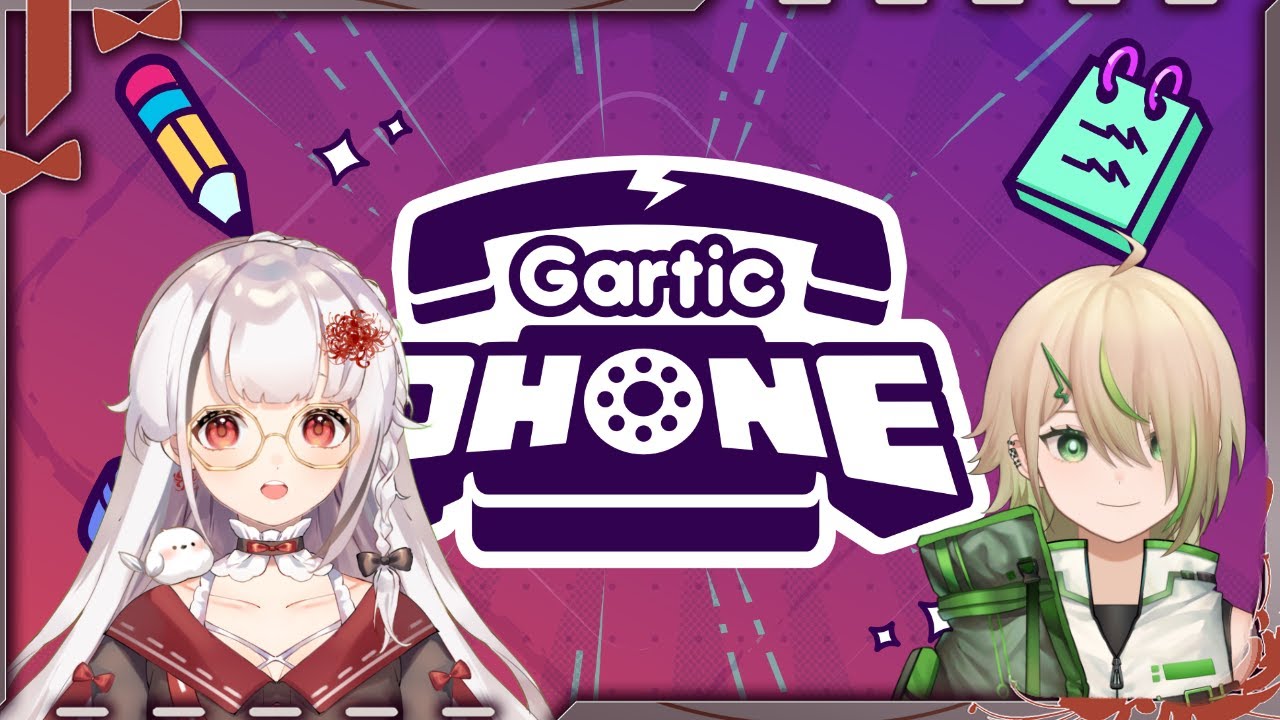【GARTIC PHONE】滑鼠画画完全没问题对吧？ ft. @Kii_Tooru | MYViki