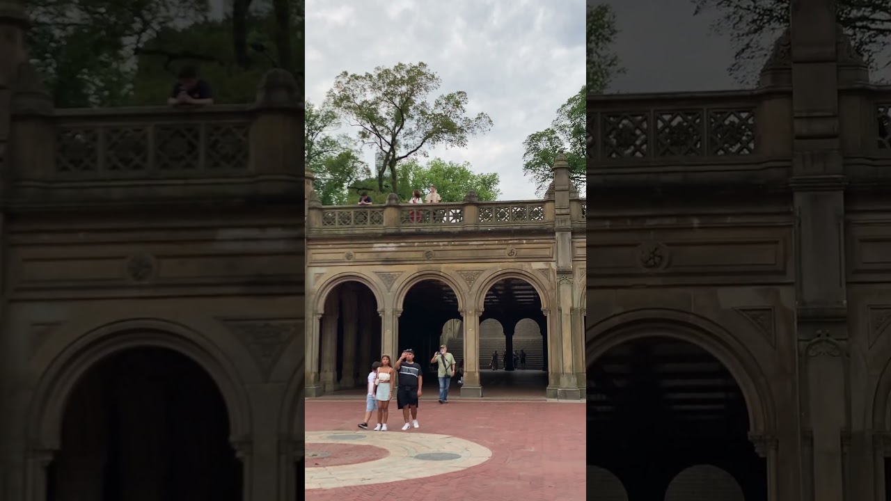 Ny, Nyc, Central Park, Bethesda Terrace, Bethesda Fountain #3