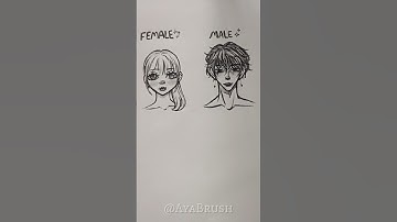 How to draw Face Easily ✨#tutorial #howtodraw #sketch #shortsviral  #drawingtutorial #fypシ
