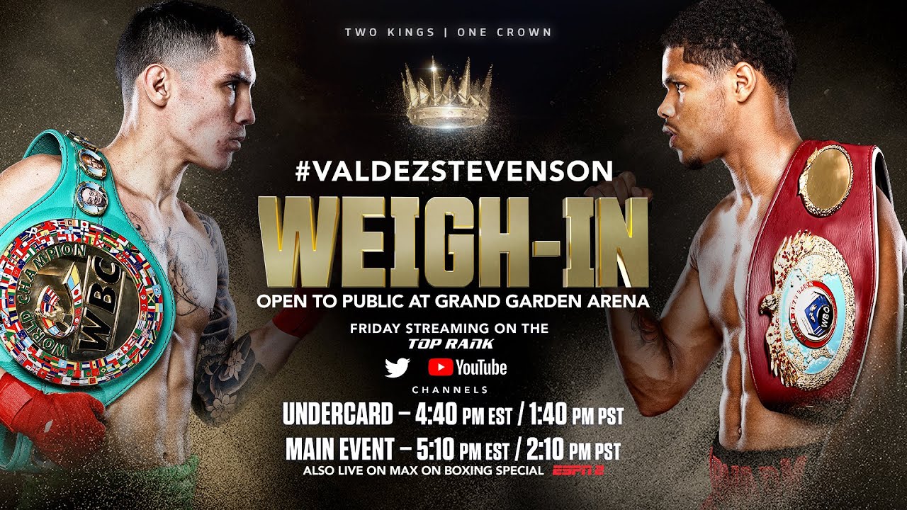 stevenson vs valdez live stream