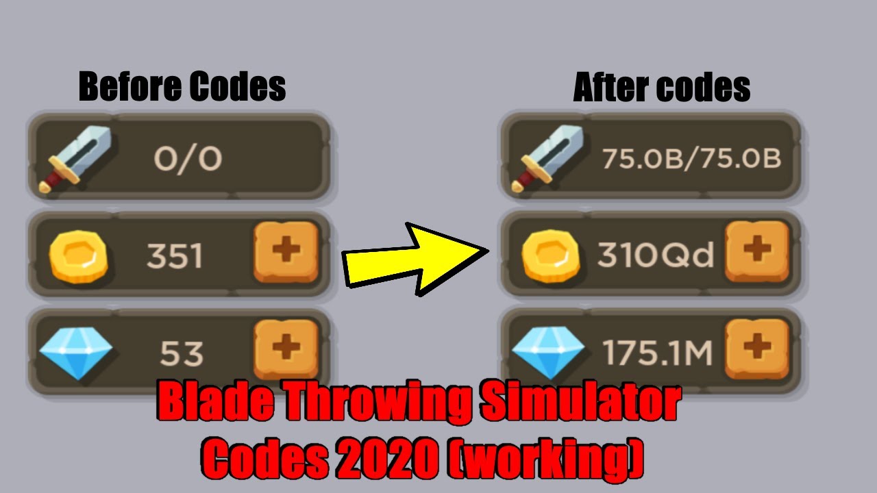 Blade Throwing Simulator Codes