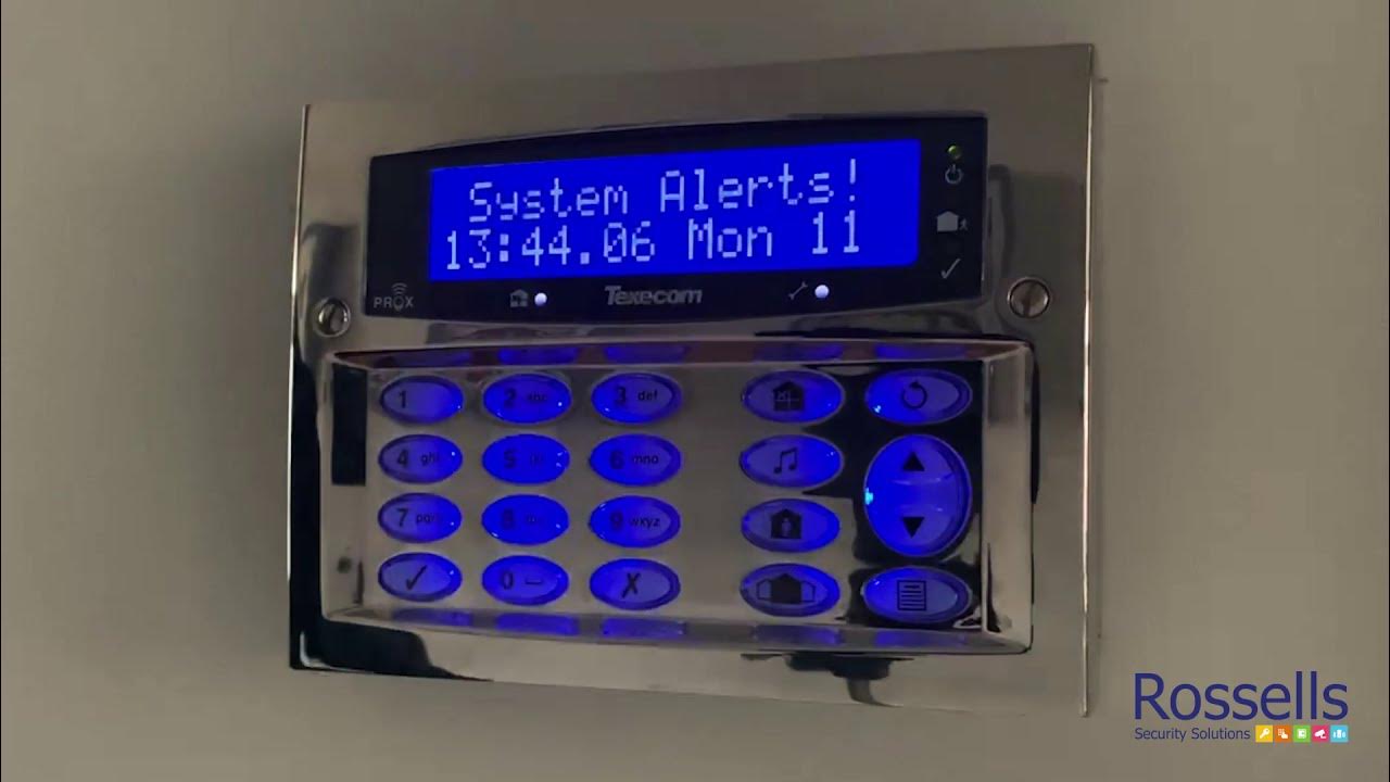 How to View and Clear System Alerts on a Alarm YouTube