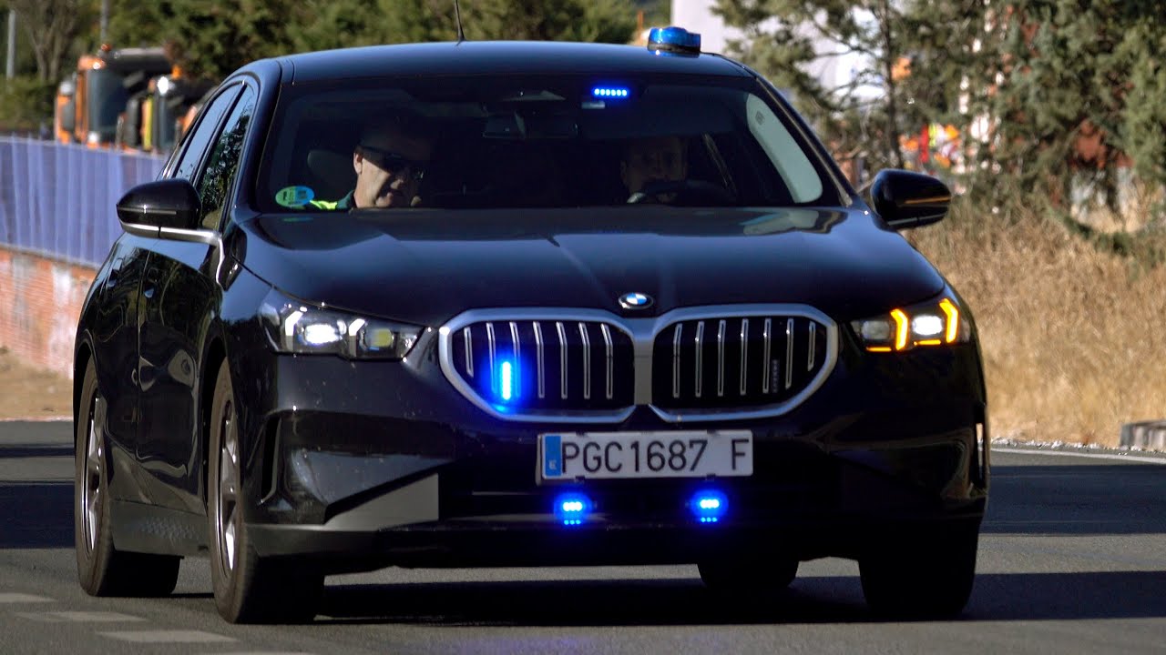 Vuelta a España 2025. Madrid. Guardia Civil, Policía Municipal y Policía Nacional