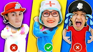 Baby Police Officer Don't Cry Song  👮‍♀️👶 +More Kids Songs And Nursery Rhymes Magic KIDS