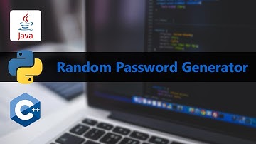Random Password Generator in 3 Different Languages !