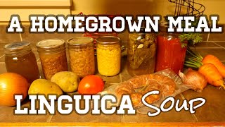 Linguica Soup | A Homegrown Meal