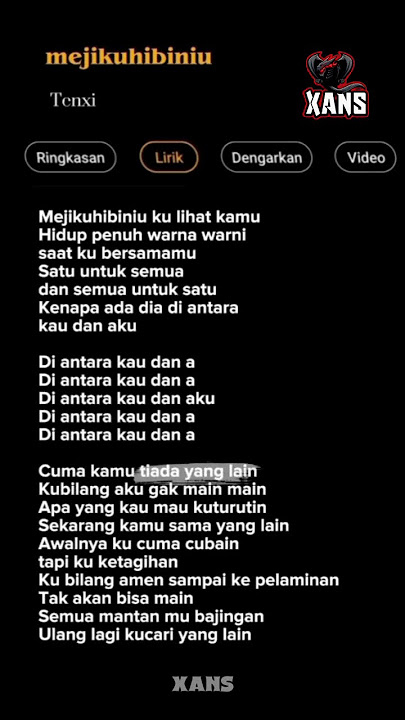 LIRIK LAGU MEIJIKUHIBINIU #liriklagu #music #viral #shorts