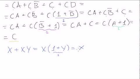 Boolean algebra #3: Basic problems (continued)