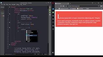 ::first-line,::first-letter and ::selection - Pseudo element Selectors