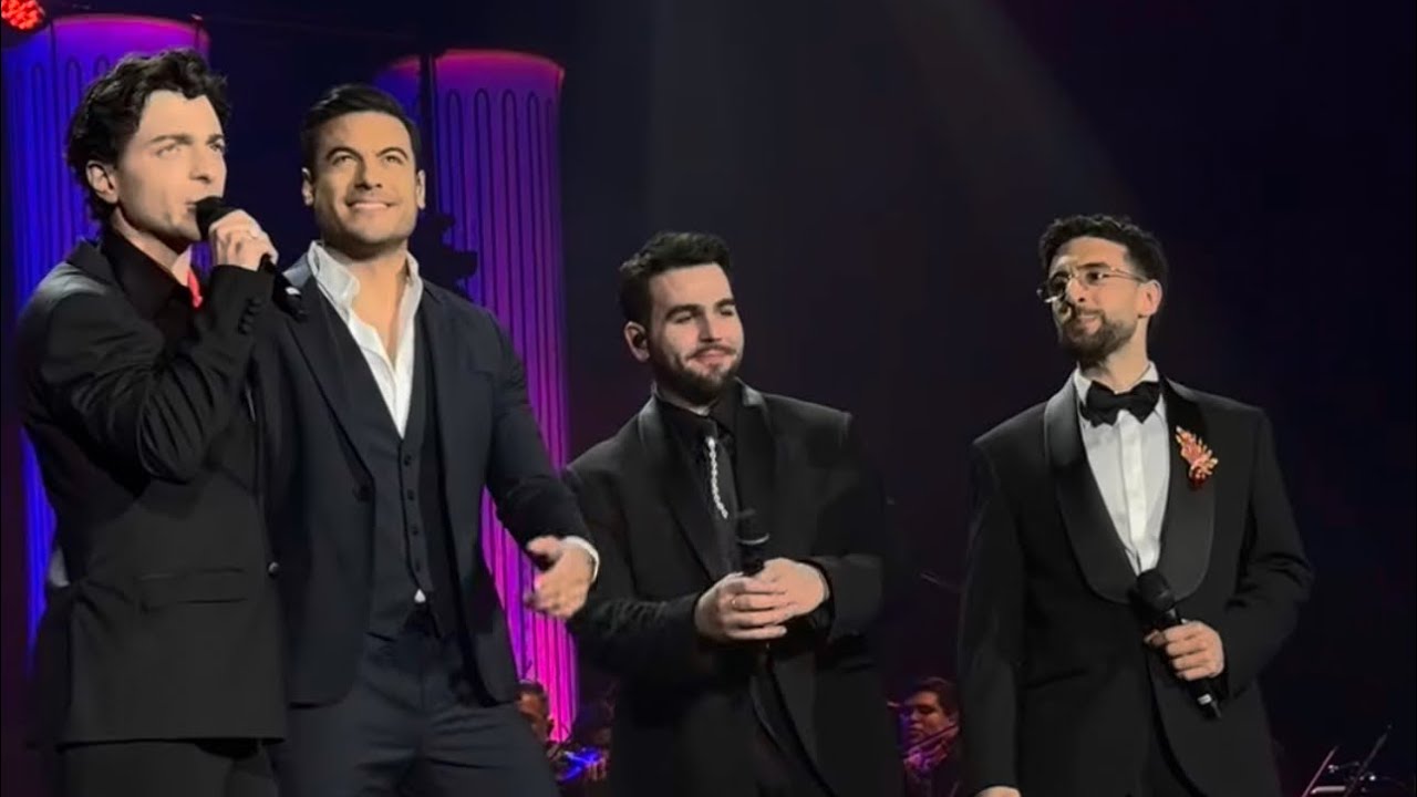 🎉🎵🎶 CARLOS RIVERA llega de sorpresa al concierto de IL VOLO en el AUDITORIO NACIONAL 🎶🎉