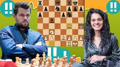 Crazy Tania Sachdev vs Magnus Carlsen 48