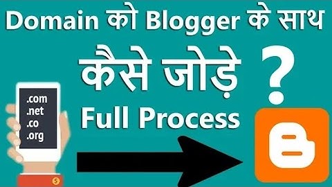 How To Setup Custom Domain On Blogger With Godaddy | Step By Step Full Process lIn Hindi