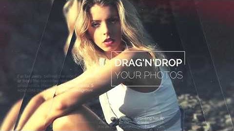 After Effects project - Apple Motion Parallax Slideshow