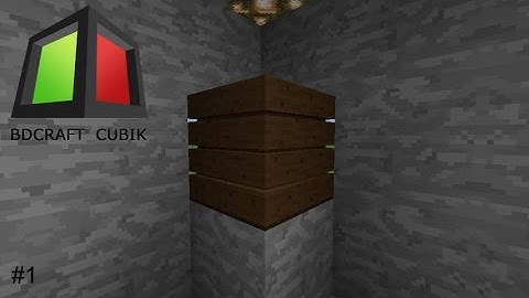 BDcraft Cubik PRO Tutorial #1:Wooden Planks