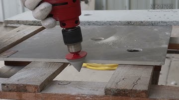 DT-DIATOOL Diamond Chamfer Finger Milling Bits Hex Thread for Porcelain Ceramic Granire Marble