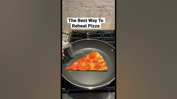 The Best Way To Reheat Pizza #Shorts