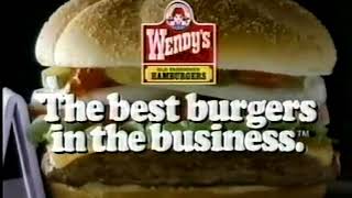 Wendy&#39;s A or B Hamburger Commercial