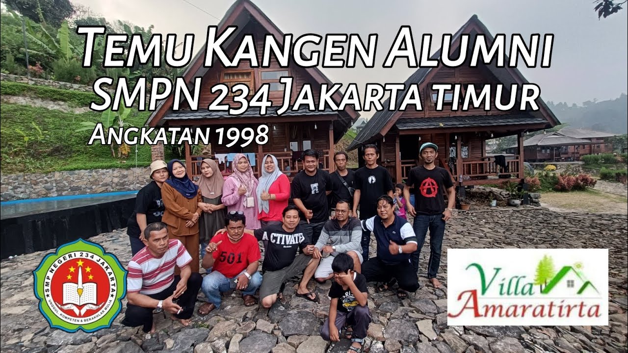Villa Amaratirta Situ Rawa Gede | Temu Kangen Alumni SMPN 234 Jakarta Timur