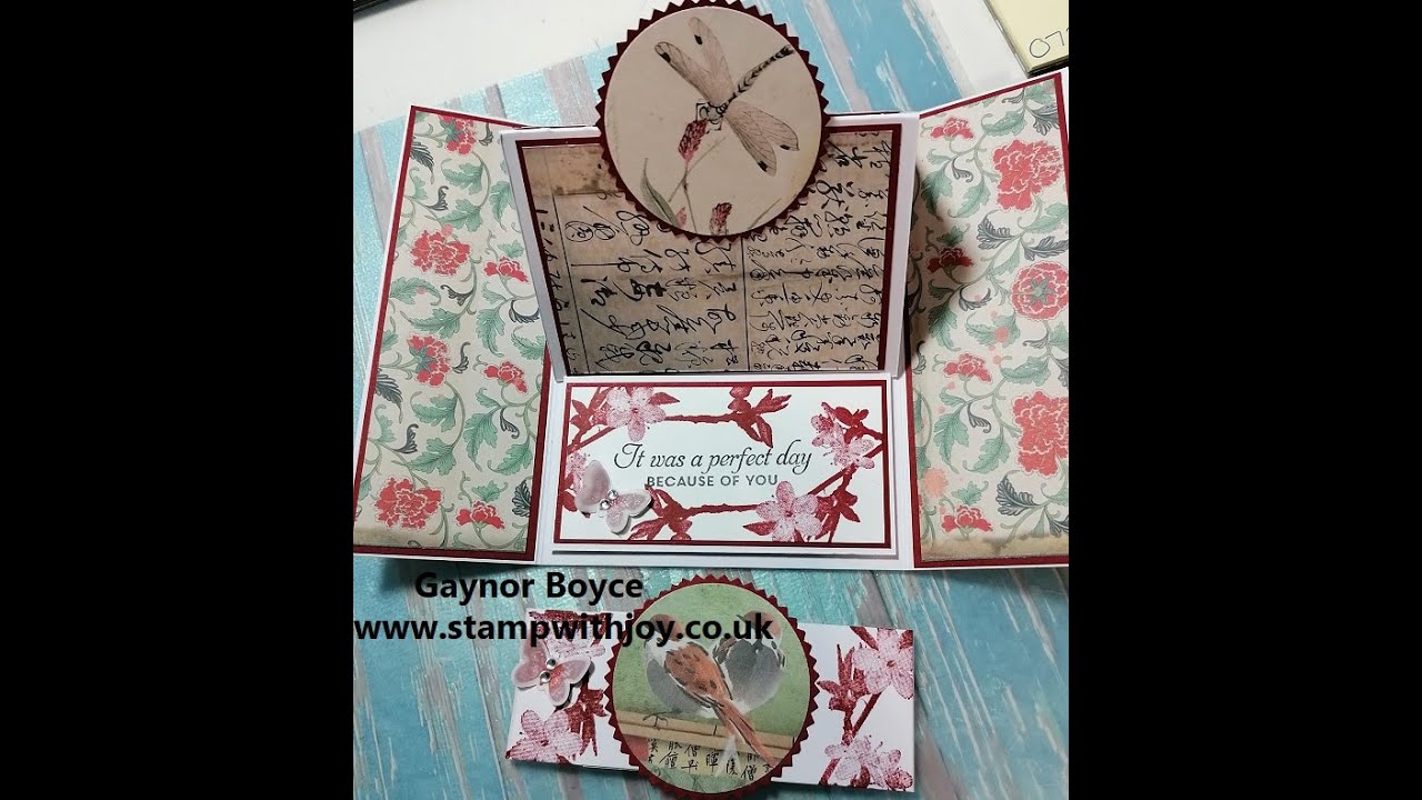 Gate Fold Easel Card YouTube