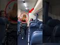 This Flight Attendant Headed to the Back Door😱 #shortvideo