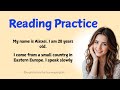 English listening practice through Story.