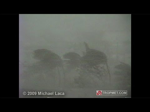 Hurricane Hugo (High Quality) - Luquillo, Puerto Rico - September 17-18, 1989