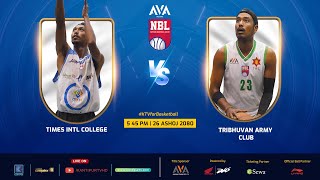 Times Int'l College vs Tribhuvan Army Club | Match 26 - NBL Nepal | 13 October 2023