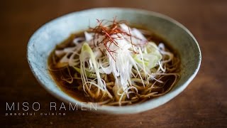 Miso Ramen ｜ Peaceful Cuisine&#39;s recipe transcription