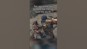This sound kept me from quitting for honor #forhonormemes