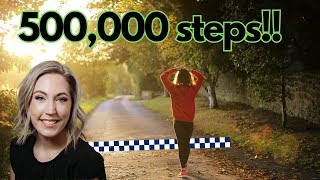 Pushing the Limits: My 500,000 Steps Challenge in May