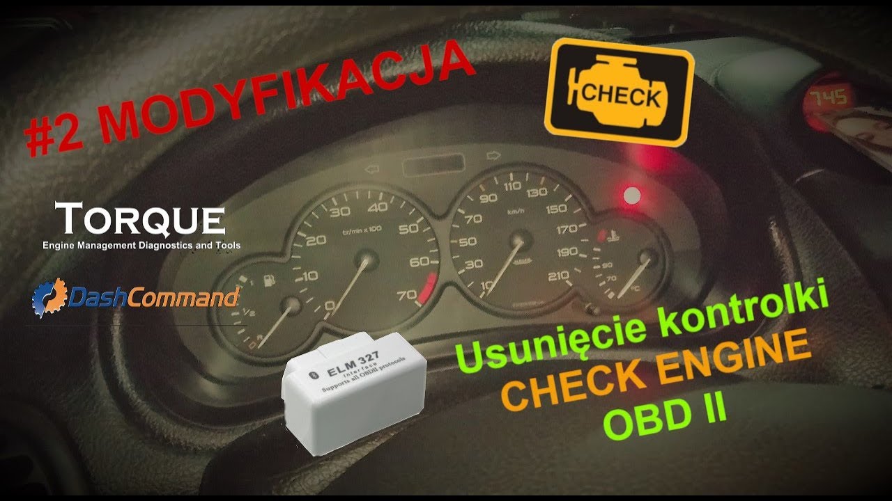 2 MODYFIKACJA Jak usunąć CHECK ENGINE smartfonem