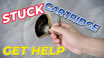 How to remove a  stuck Moen cartridge 1200/1222/1225