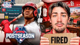 If We Don't Make the Playoffs, I Get Fired...