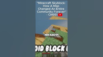 How Skyblock CHANGED Minecraft Forever