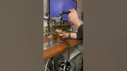 Pouring a Brennan's Irish Stout
