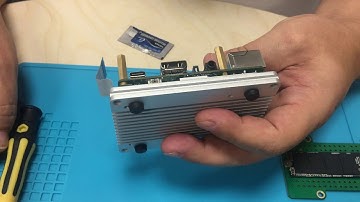 ROCK PI 4 assembly with ecoPI PRO HP CASE WITH M.2 AND PoE HAT