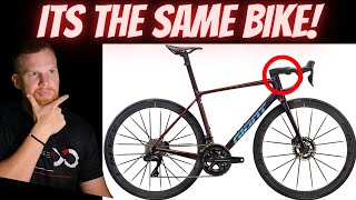 The NEW Giant TCR is Literally the Same Bike...... (just internal cables)