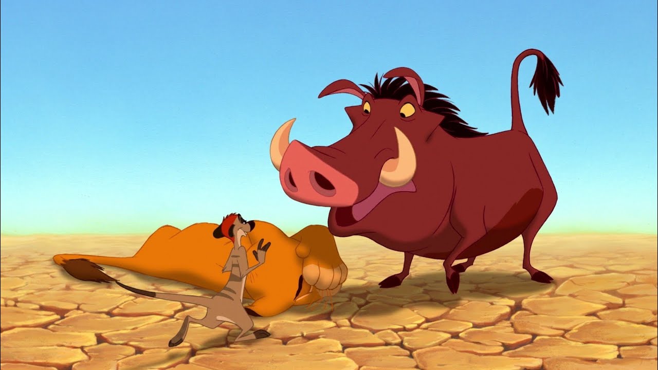 The Lion King Timon and Pumbaa find Simba [5.1 Disney Enhanced Home