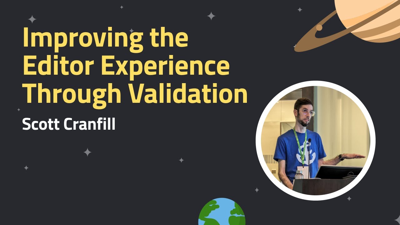 Thumbnail for video: Improving the Editor Experience through Validatio