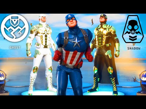 SUMMER LEGENDS Looks Better with Shadow & Ghost Captain America – Fortnite Dance Battle