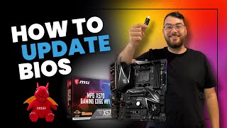 MSI MPG X570 GAMING EDGE WIFI Motherboard BIOS Update (Step-by-Step Guide)
