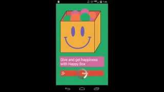 Happy Box App - Demo screenshot 1