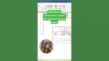 Add Extra Dimension Lines to Cabinet Vision Jobs!